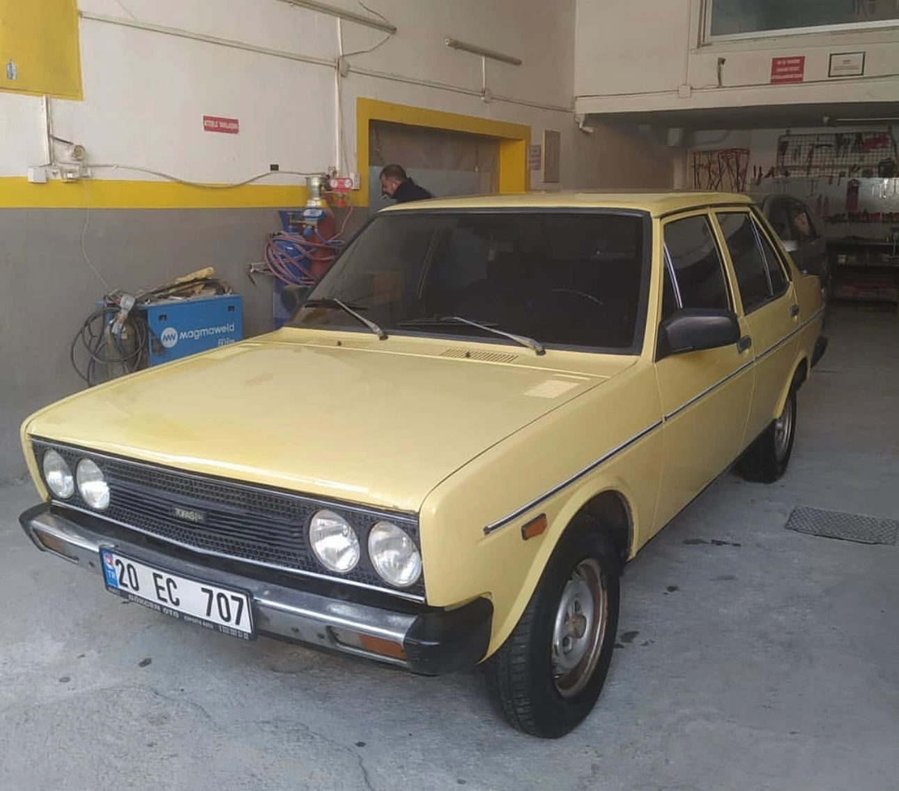 Kaporta onarımı öncesi sonrası